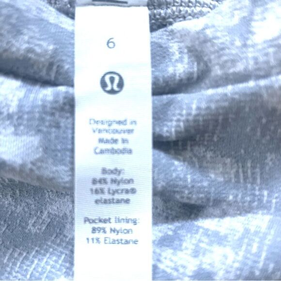 Lululemon Crop (Hi-Rise) *21” Leggings Size 6 - Picture 9 of 10